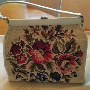 Vintage Julius Resnick (JR Florida) tapestry purse